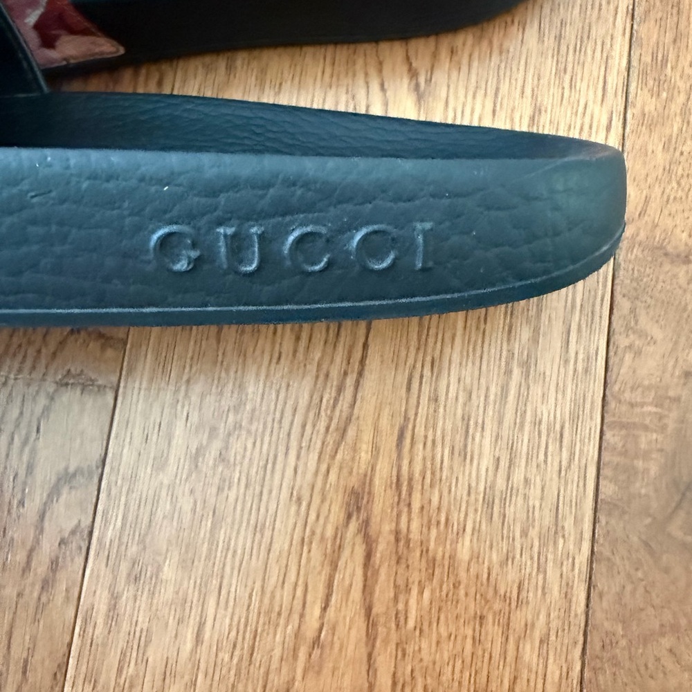 Gucci GG Blooms Supreme Floral Slide Sandals - Picture 3 of 6